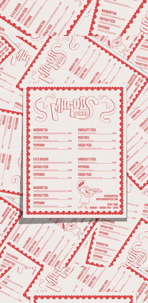 Magoos Branding Menu