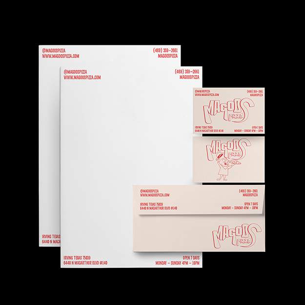 Magoos Branding Letterhead & Business Card