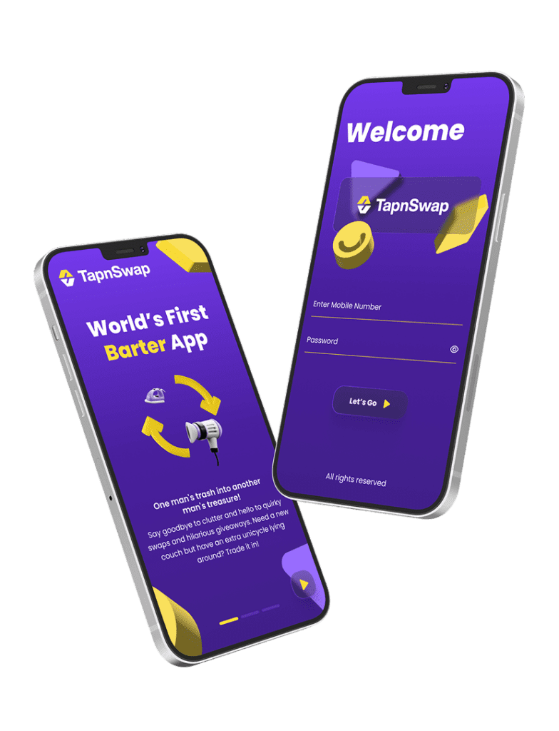 TapnSwap is a revolutionary platform designed to facilitate free bartering within communities.