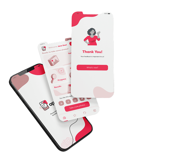 Appiell tasked us with redesigning their existing mobile application to centralize information regarding skin enhancement needs