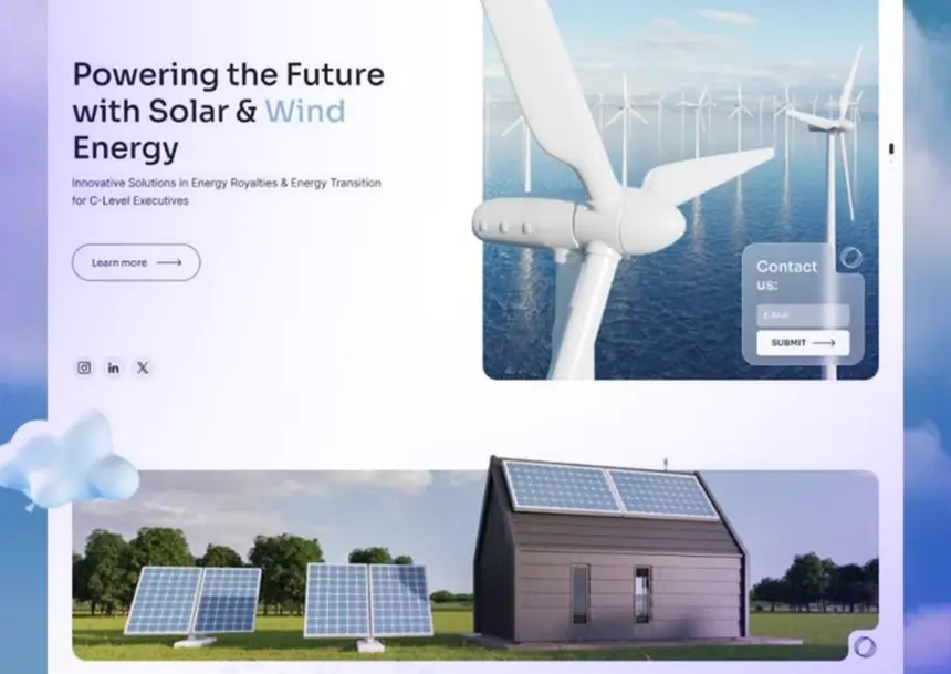 Energy Website Design Services for Growth | Fleekbiz