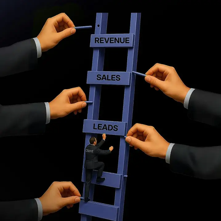 We work with businesses at three stages. Each one needs something different from us.